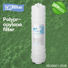 10 Inch PP Cotton Sediment Filter Cartridge , 5 Micron Drinking Water Filter