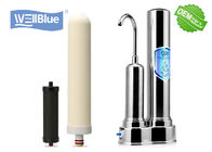 Countertop Ceramic Water Filter Water Purifier System Stainless Steel Housing