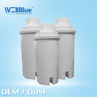 Active Carbon / Resin Water Jug Filter Cartridges For Water Purifier White Color