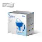 Fashion Wellblue BPA Free Alkaline Water Filter Pitchers With 3.5L / 2.5L Capacity