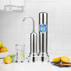 Stainless Dome Ceramic Countertop Water Filter ,  Faucet - Mounted Water Filter