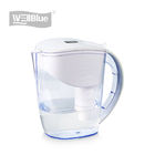 3.5L White Alkaline Water Filter Pitcher Eco Friendly Plastic With 1 Qualified Filter