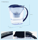 Hydrogen Alkaline Water Filter Pitcher 3.5L Capacity With Low Negative ORP
