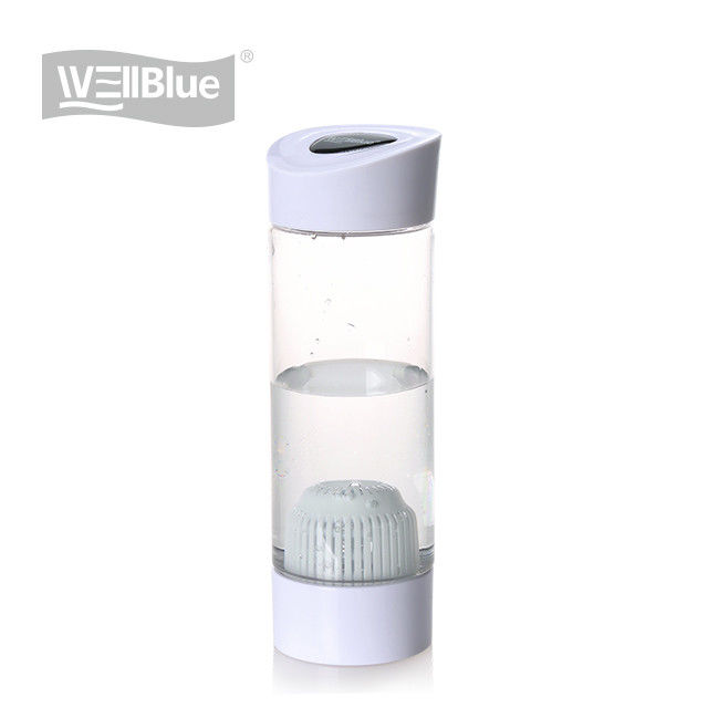 Tritan Wallet Alkaline Water Filter Bottle Gym Fitness Drinking Water Container