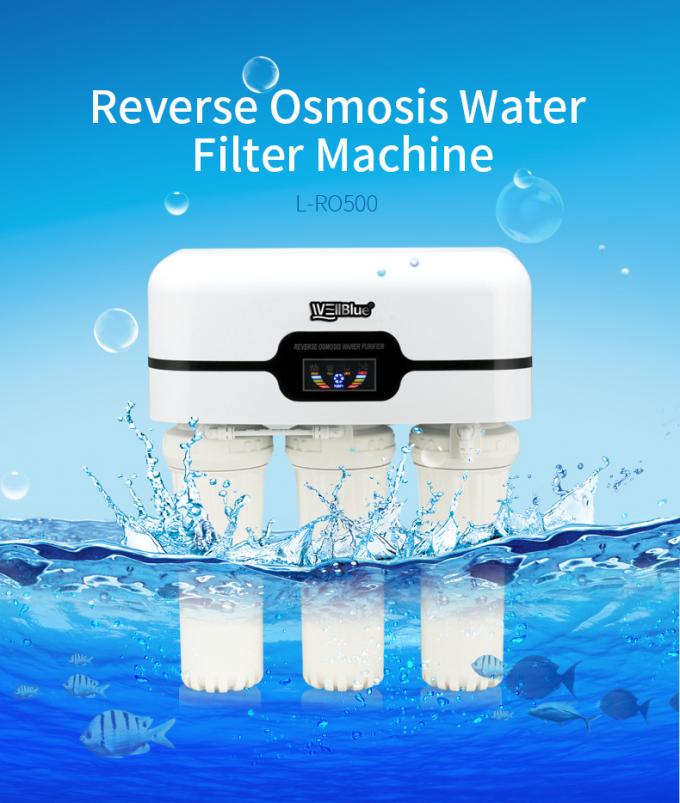 Reverse Osmosis Drinking Water Filter System , Clean Water Ro Water Purifier