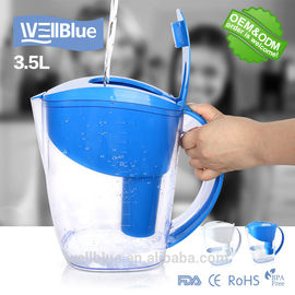 Healthy Colorful Plastic Brita Classic Water Pitcher Alkaline Water Mineral Jug