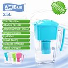 Household Portable Alkaline Water Pitcher 2.5L With Activated Carbon filter