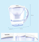 Desktop Plastic Brita Maxtra Water Pitcher , Alkaline Water Filter Jug White Color