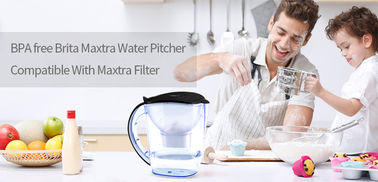 Plastic Drinking Alkaline Water Filter Pitcher BPA Free 3.5L With High PH