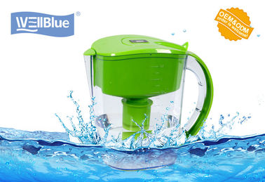 Portable Alkaline Mineral Water Pitcher BPA Free With CE / FDA / ROHS Approval