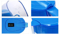 10 Cup Alkaline Water Filter Jug , BPA Free Plastic Water Purifier Pitcher 3.5L