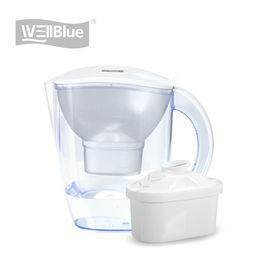 Plastic Drinking Alkaline Water Filter Pitcher BPA Free 3.5L With High PH