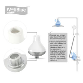 Bathroom Shower Head Water Filter , Universal Chlorine Water Filter For Shower