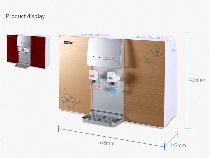 Countertop Reverse Osmosis Water Purifier With Heating And Filtration Function