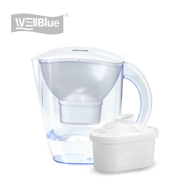 Plastic Drinking Alkaline Water Filter Pitcher BPA Free 3.5L With High PH