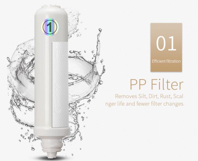 4 Stage Tabletop Alkaline Water Filter System For Healthier Safer